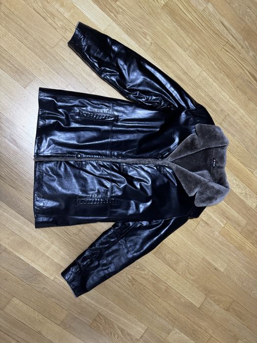 Дубленка коженная