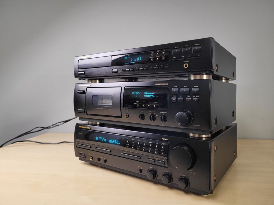 Zestaw Marantz – CD-43 + Magnetofon SD-53 +Amplituner SR-65 – wieża