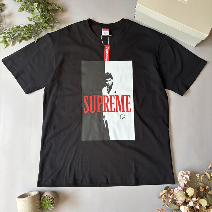 Supreme Scarface Tony Montana Футболка / Суприм Тони Монтана / Супрім