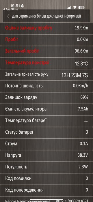 Електросамокат Crosser E9 Premium Air 10 inch (7,5Ah/500W) Black