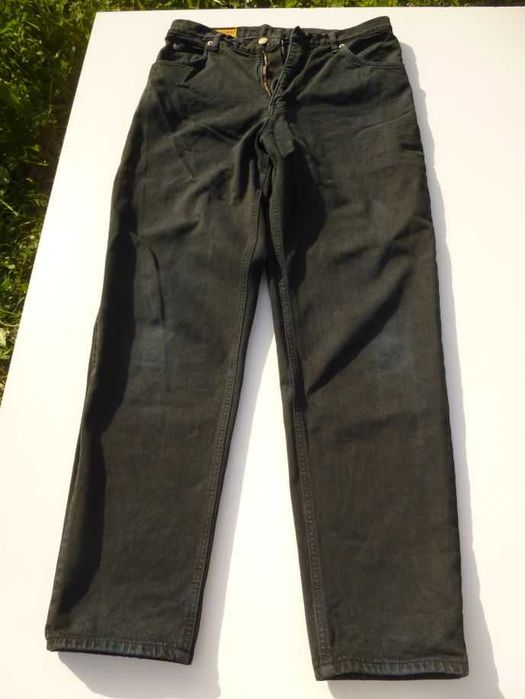 JEANSEDWIN Jeans, black, em bom estado, 34/32