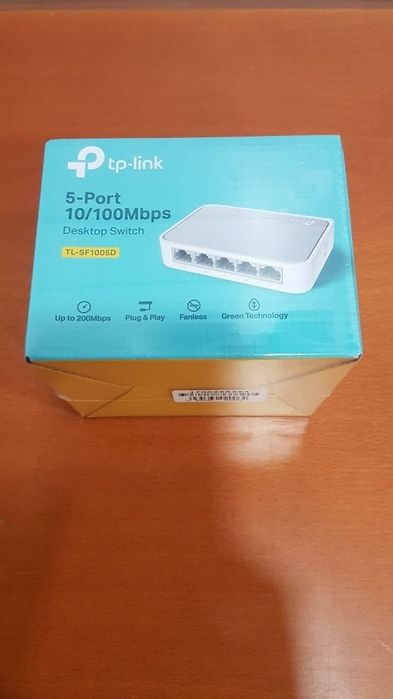 Switch TP-LINK TL-SF1005D (5 Portas Fast Ethernet - 100 Mbps)