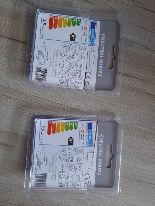 Żarówki LED G4 2,5W - kobi - neutral white