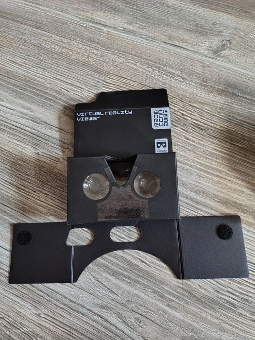 Okulary gogle virtual reality viewer kartonowe