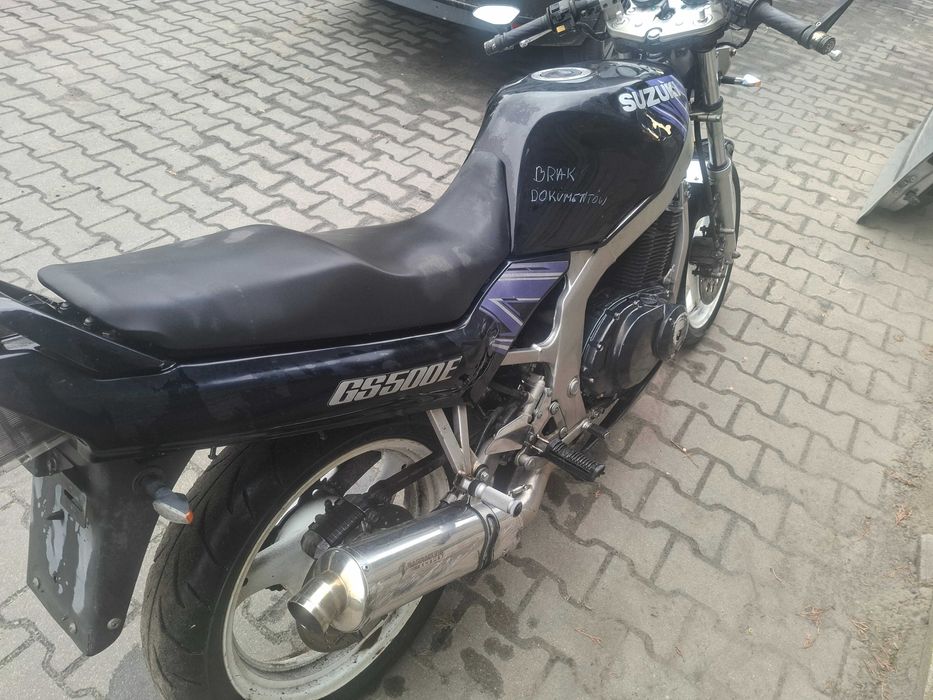 suzuki gs 500Ecały na czesci 4000km swap quad