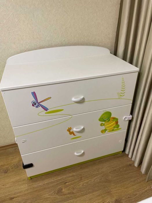 Комод Meblik Happy Animals білий