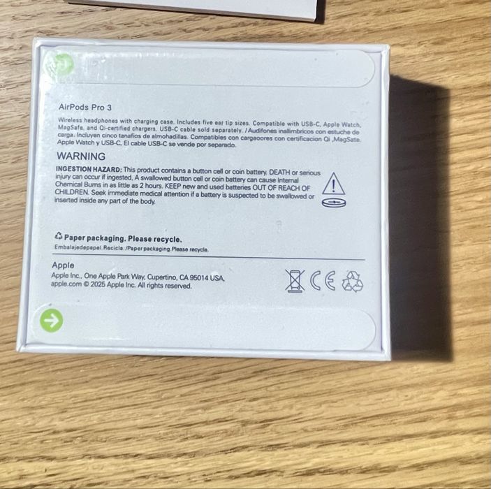 Airpods Pro 3 - Novos na caixa