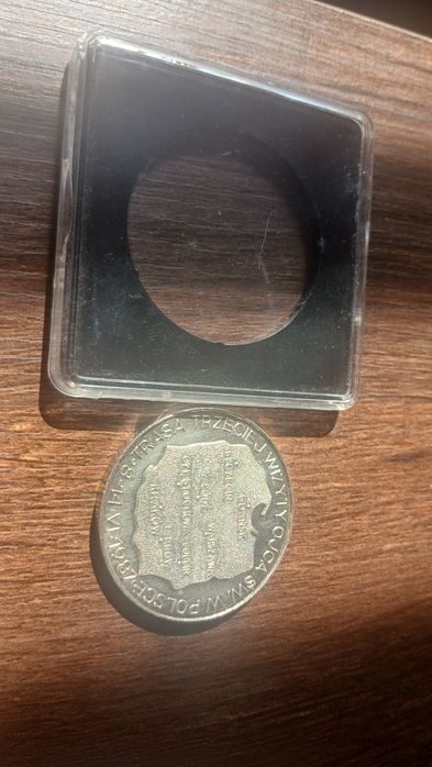Medal Trzecia wizyta ojca św. W Polsce 1987