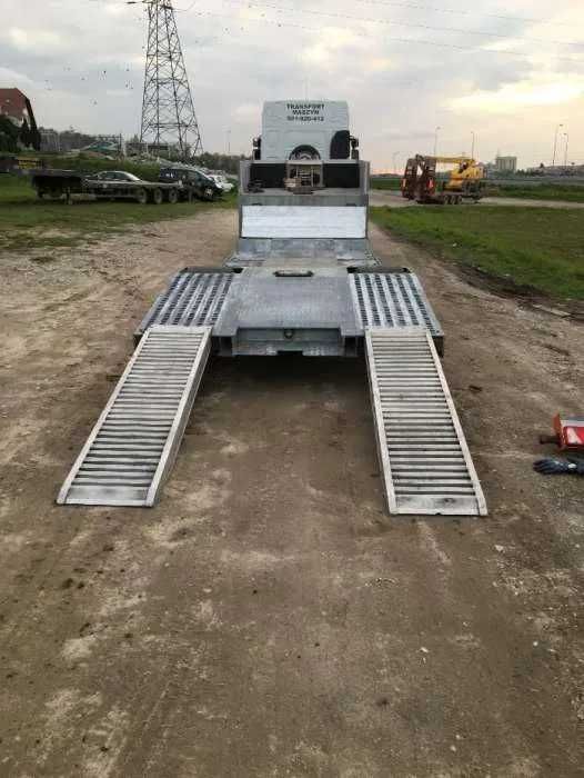 Transport niskopodwoziowy ciągników siodłowych, Wynajem lawet