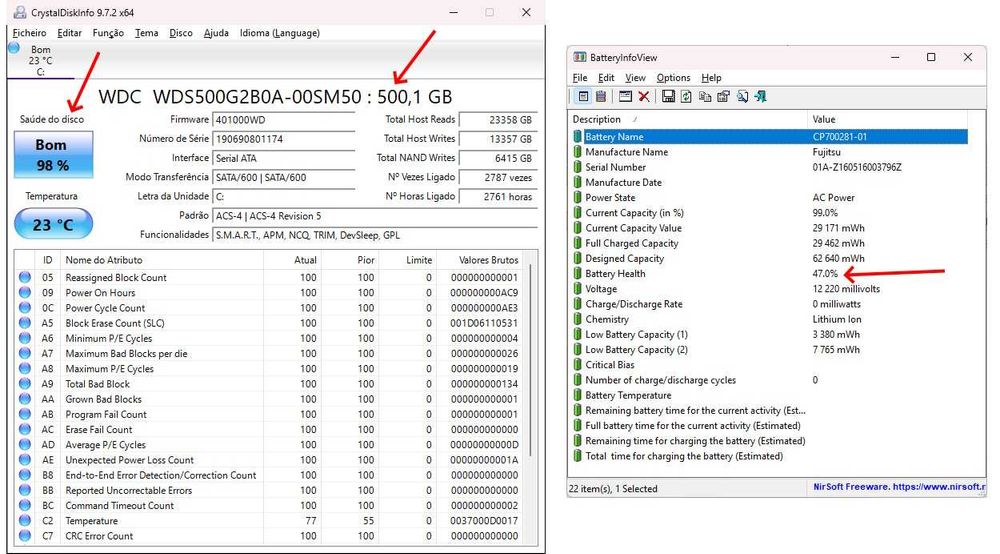 Fujitsu Lifebook E736 – i5, 8GB RAM, SSD 500GB, Windows 11