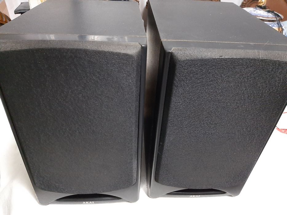 colunas duas vias varias  100w /  pioneer / akai / jvc / outras impeca