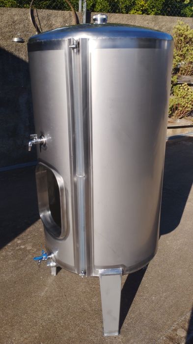 Cuba de inox 350 litros para vinho ou outro coisa qualquer