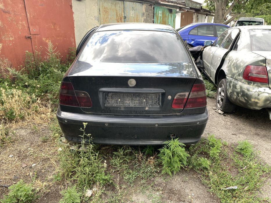 Ляда крышка багажника бмв BMW E46 не гнилая седан