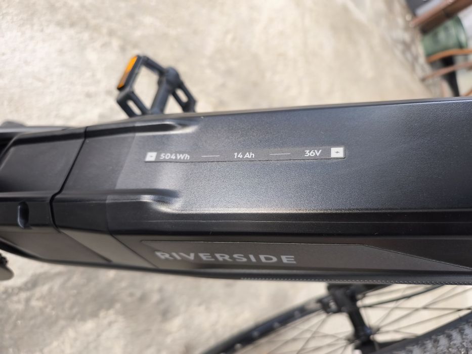 Bicicleta elétrica trekking Riverside