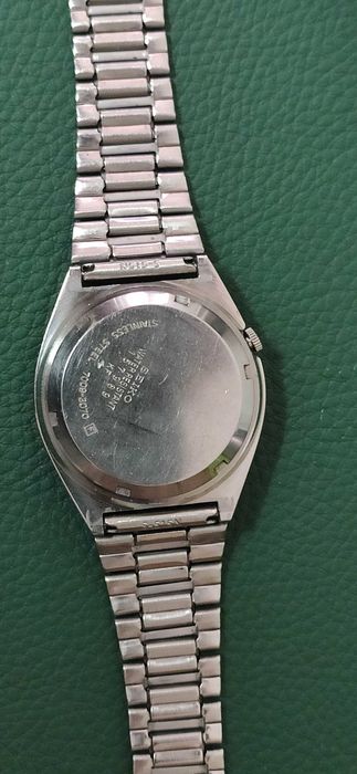 Relógio antigo Seiko 5 automático