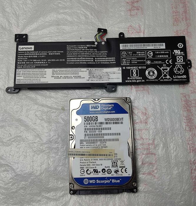 Разборка Ноутбука – Lenovo IdeaPad S145-15IIL (S145-15IW/S145-15API/S145-15AST/S145-15IKB/S145-15IGM) V15-IIL