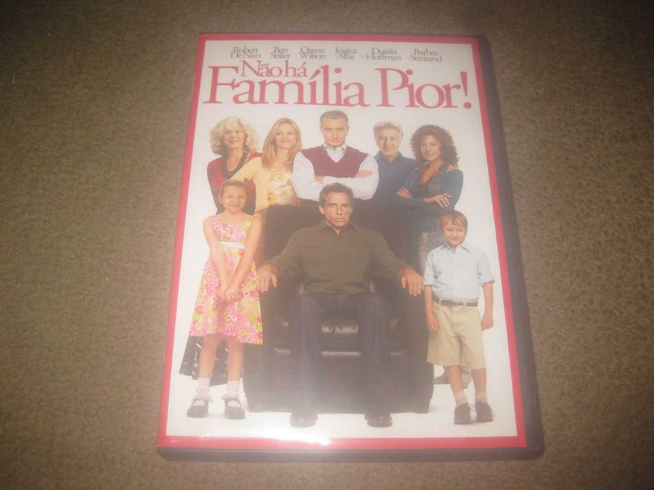 DVD "Não Há Família Pior!" com Robert De Niro/Raro!