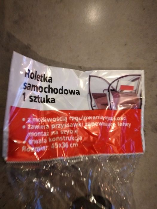 Roletki samochodowe 2sztuki NOWE