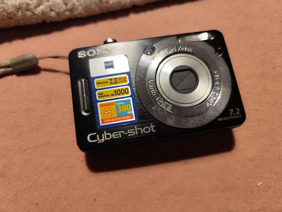 Máquina fotográfica sony