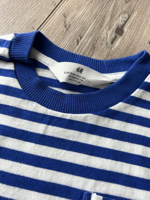 Dwa tshirty chłopięce h&m rozm. 110/116