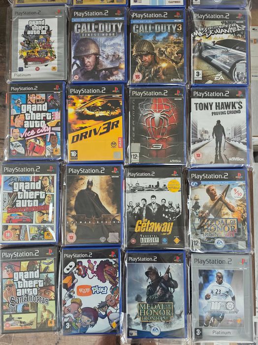 Gry PS1 / PS2 – dużo dobrych tytułów, sprawdź