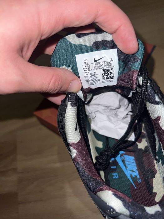 Buty meskie nike air max 95 corteiz Aegean storm rozmiar 42 eu