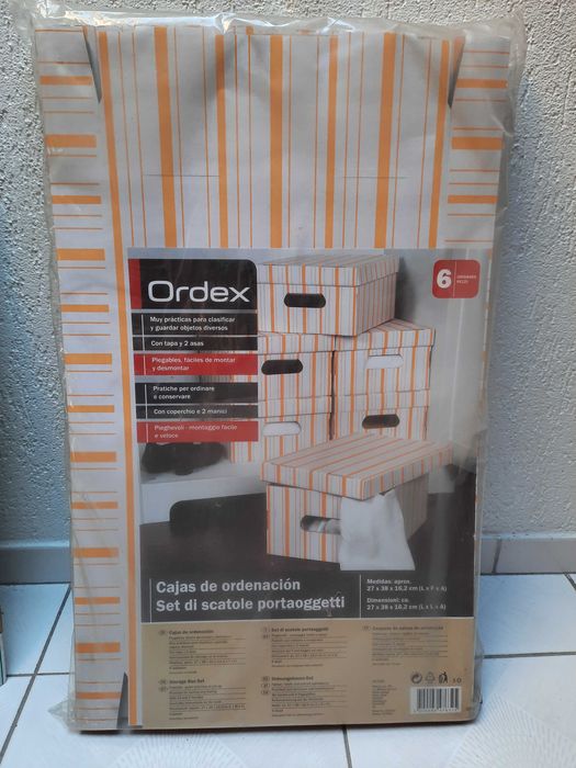 Caixas de decoração e arrumação