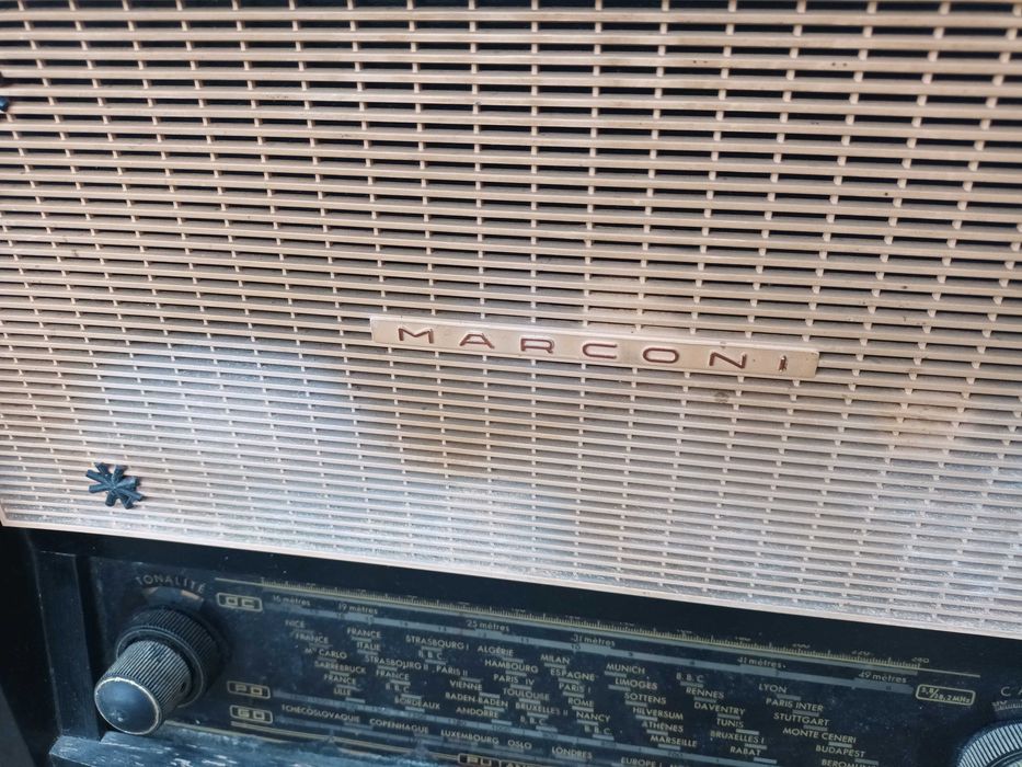 Rádio Giradiscos Marconi 66C Platinum Vinyl