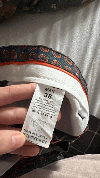 Spodnie męskie eleganckie xxl slim fit