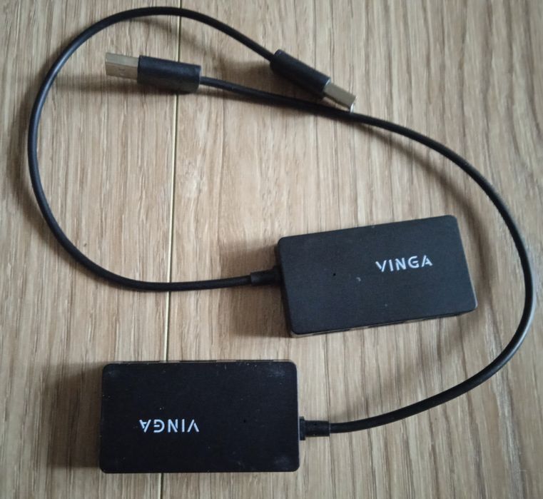 Концентратор Vinga USB2.0 VHA2A4