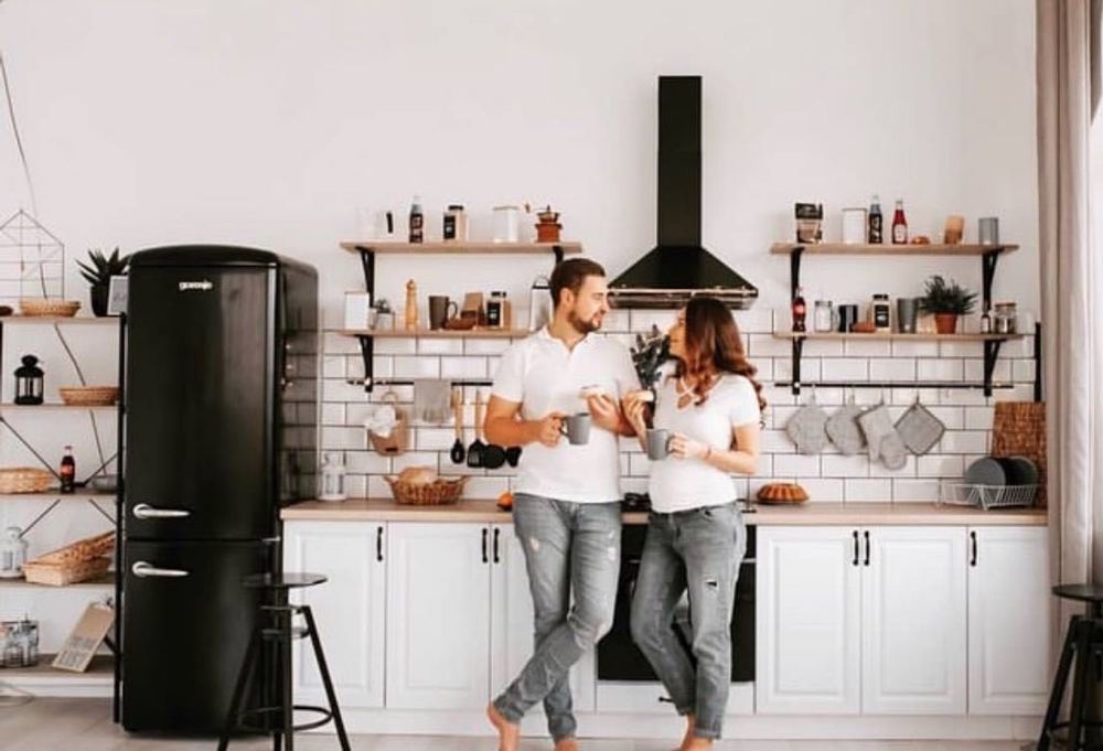 Кухня Leroy Merlin, кухонні модулі, білі кухонні фасади, кухня сканді