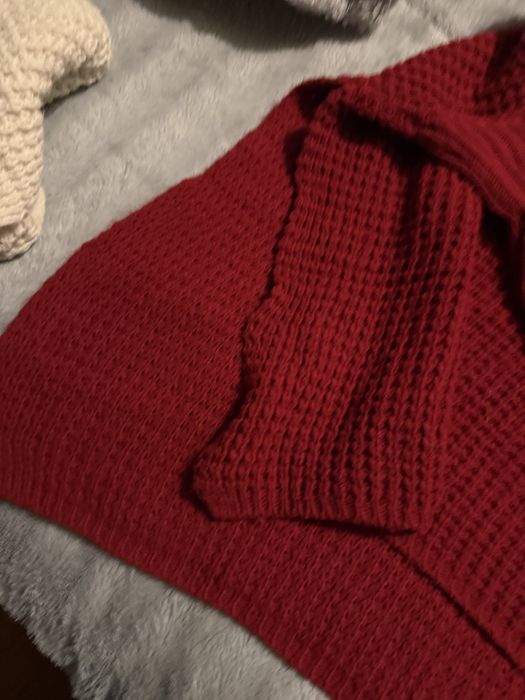 Camisola de malha de gola alta