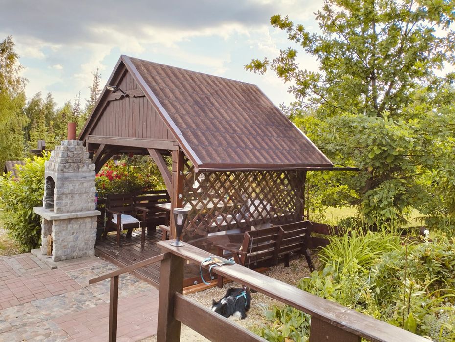 Domek nad jeziorem brodnickie pojezierze