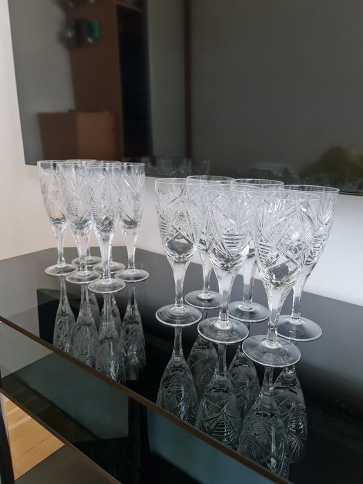 Бокалы хрустальные Чехия