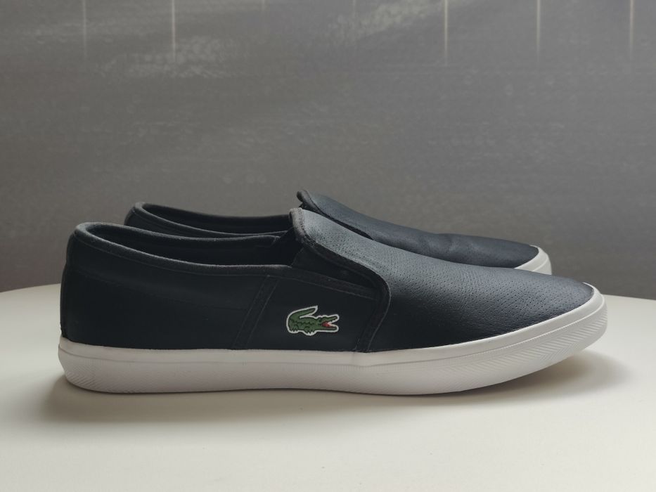 Чоловічі шкіряні сліпони Lacoste , р.44