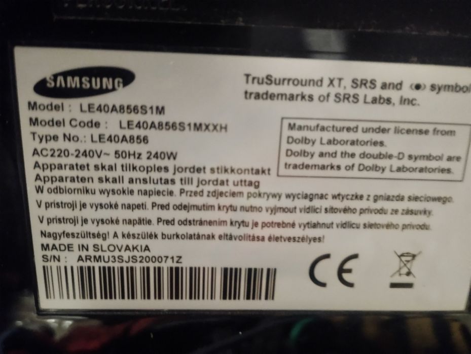 Telewizor Samsung 40 cali