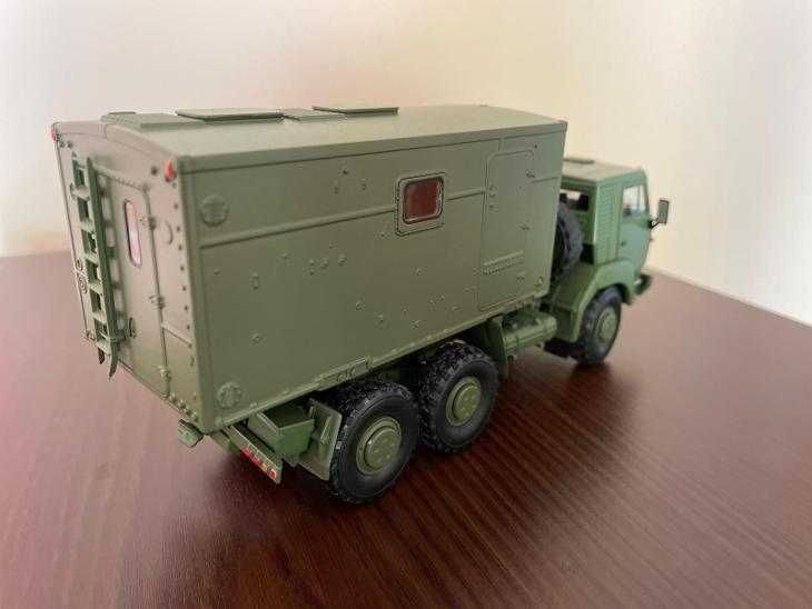 RABA H18.188-6,6 (КамАЗ 5320) армейский кунг  - ДеАгостини, (Польша)