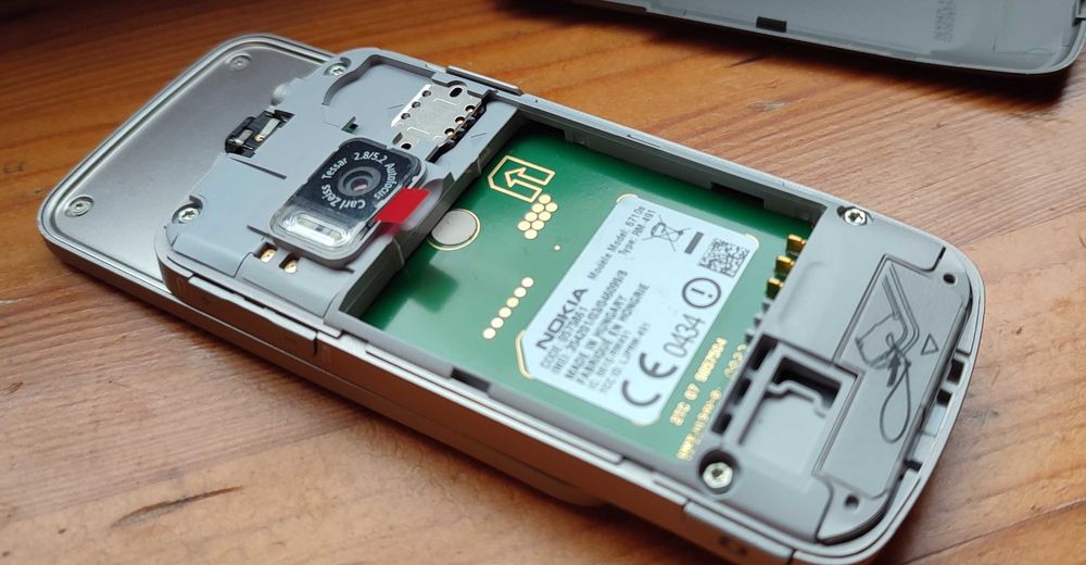 Oryginalna Nowa Nokia 6710 Navigator Titanium SWAP