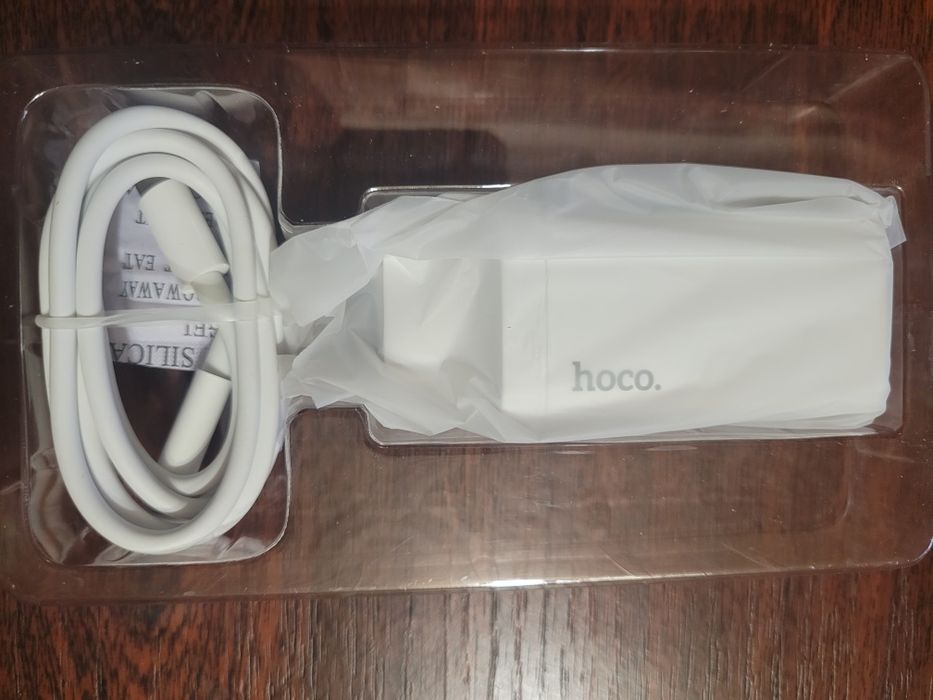 Блочок, зарядний пристрій Hoco 65w N16  швидка зарядка, потрійний,