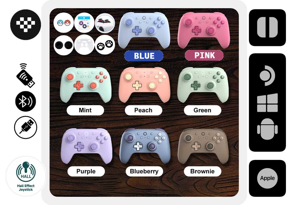 8BitDo Ultimate 2C (2 версии: SWITCH или 2.4GHz)