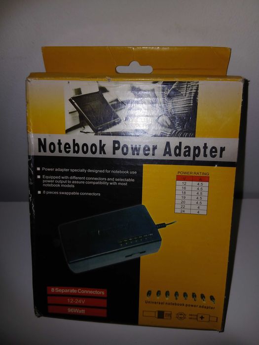 Ładowarka uniwersalna do laptopa noteebook itp