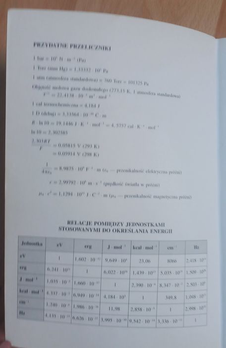 "Chemia fizyczna. Podstawy fenomenologiczne" tom 1 Krzysztof Pigoń, Z