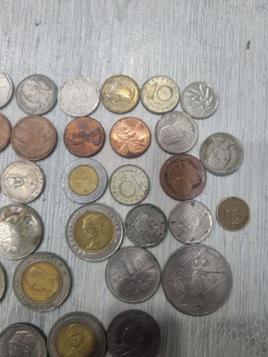 Монеты разные старые
