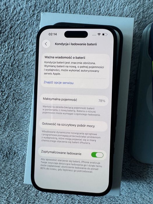 iPhone 14 Pro Czarny Zadbany