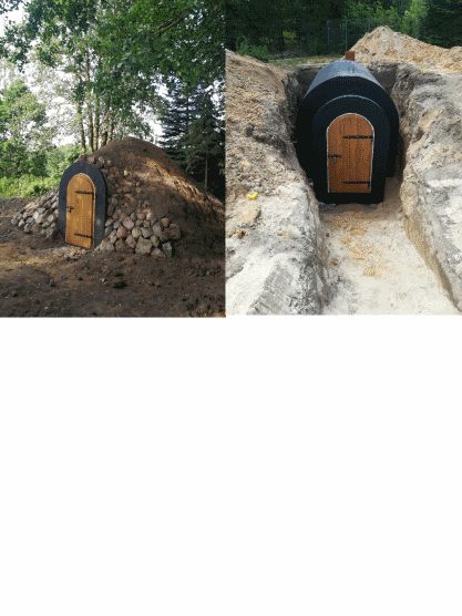 Ziemianka, piwnica betonowa, schron, bunkier Lublin i okolice