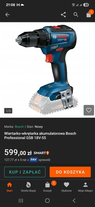 BOSCH GSb 18V-55