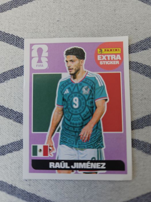 Extra sticker  Raúl Jiménez