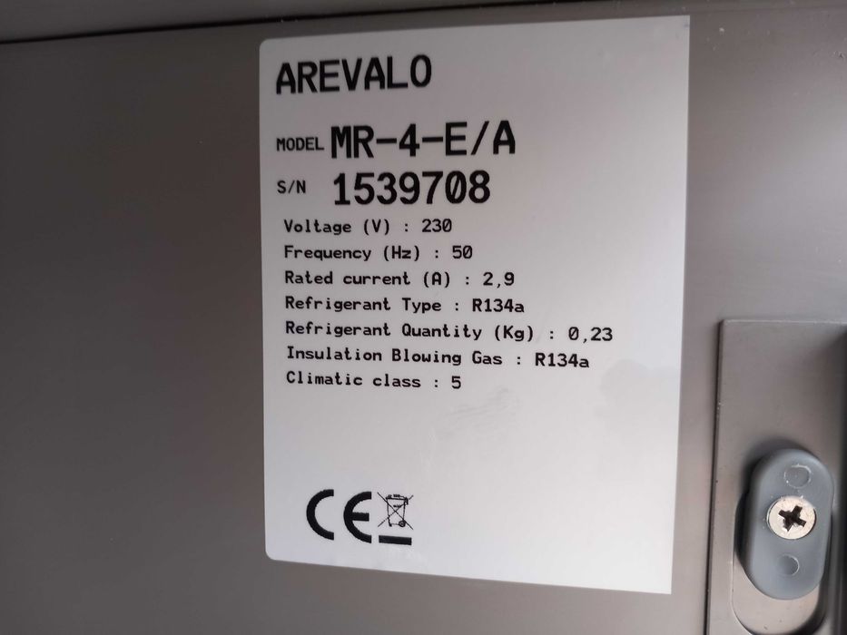 Frigorífico Arevalo MR-4-E/A novo #1643
