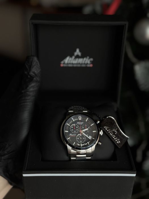 Часы Atlantic Seasport ND Chronograph Swiss Made | як нові