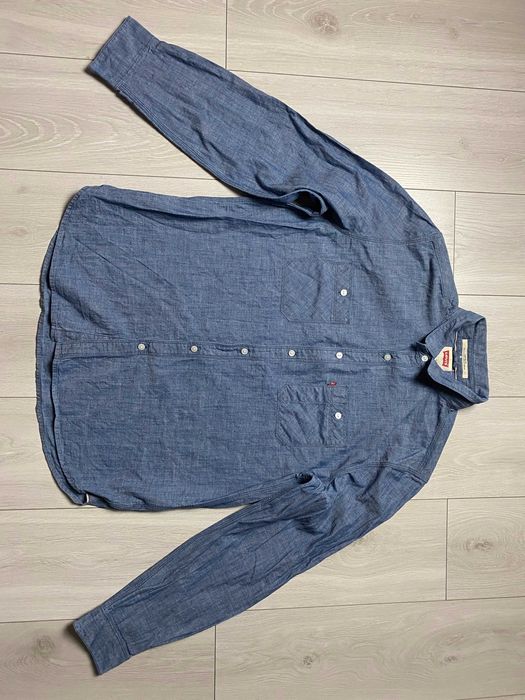 LEVIS r.L oryginalna koszula bawełniana męska stan BDB